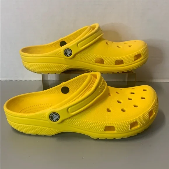 CROCS Yellow unisex, MEN 8 / WOMAN 10 - Picture 3 of 10